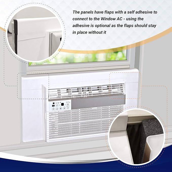 Breeze Stop Surround Insulation Side Panels White - Image 9