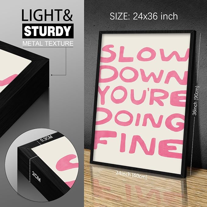 Daily Reminder Positive Canvas Wall Art, Positive Affirmations Wall Decor - Image 6
