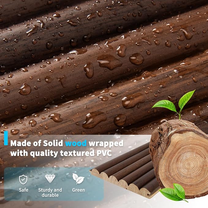Art3d Fluted Wood Panel - Image 5