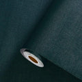 Dark Green Wallpaper Peel and Stick Textured Blackish Green Grasscloth Contact by Akywall