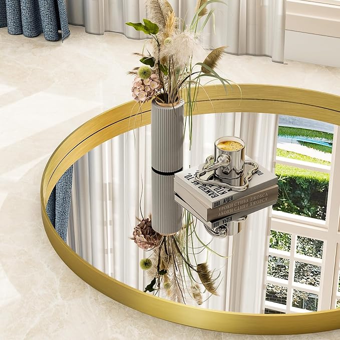 24 Inch Round Bathroom Mirror - Image 5