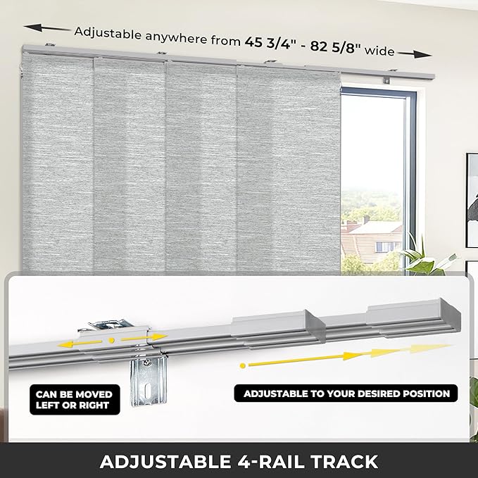 UNISHADES Panel Track Blinds, Vertical Blinds - Image 4