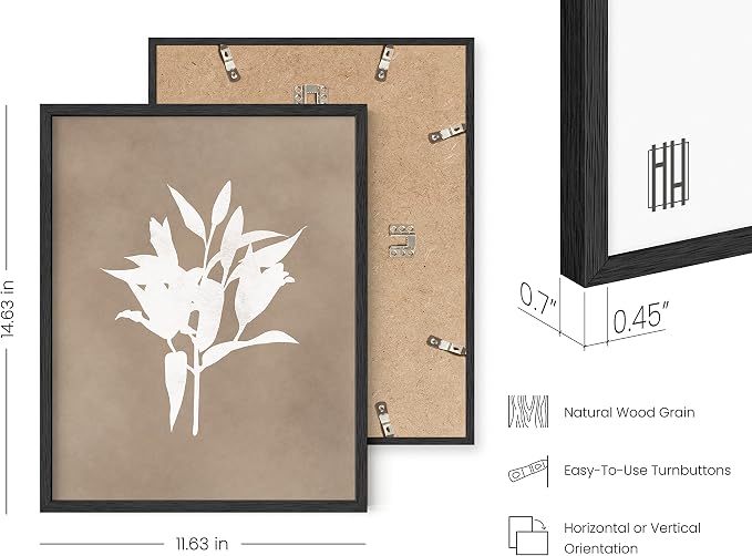 HAUS AND HUES Floral Wall Art - Image 3