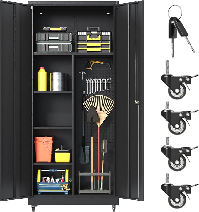 Metal Garage Storage Cabinet by Yoonkool