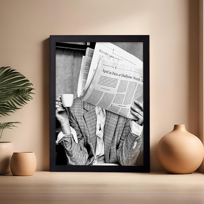 Poster Master Woman Reading Newspaper - Image 5