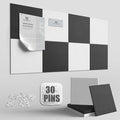 TSJOFFICE Large Cork Board for Wall by TSJOFFICE-WipeCleanThinkGreenWorkSmart