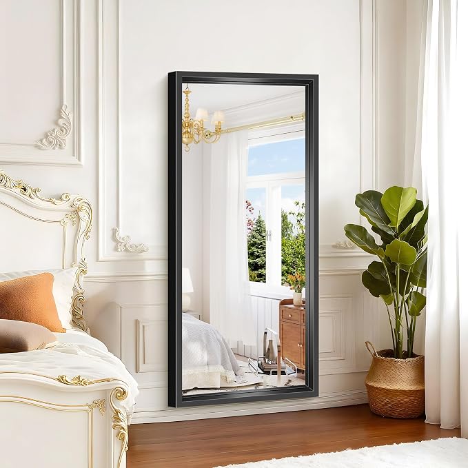 Large Bathroom Mirror, 60 x 28 Inch Rectangular Wall Mirror 0.6" Thickened Deep - Image 2
