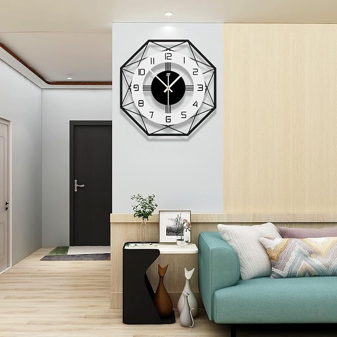 Large Wall Clocks for Living Room Decor Modern Silent Wall Clock for Home House - Image 7