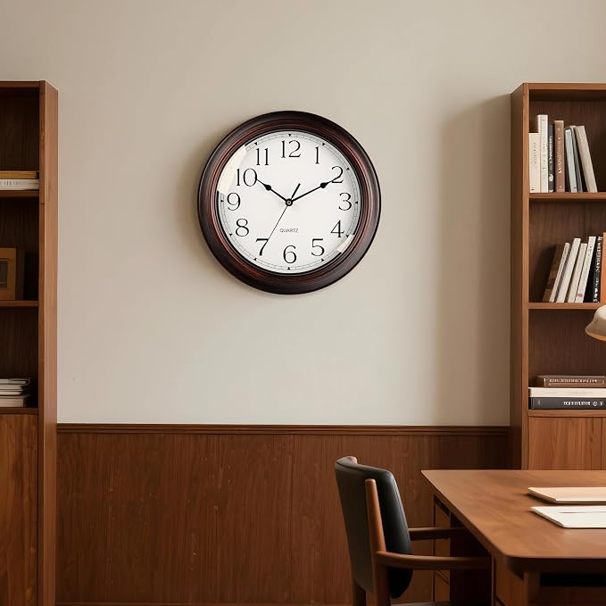 KECYET 16 Inch Wall Clocks Battery Operated Silent Non-Ticking Wall Clock - Image 6