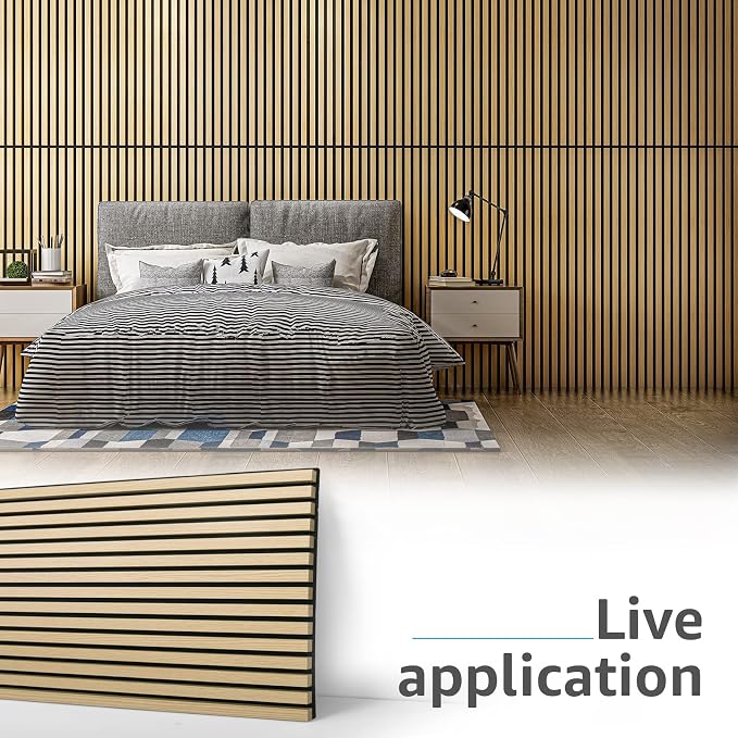 Art3d 2 Wood Slat Acoustic Panels - Image 6