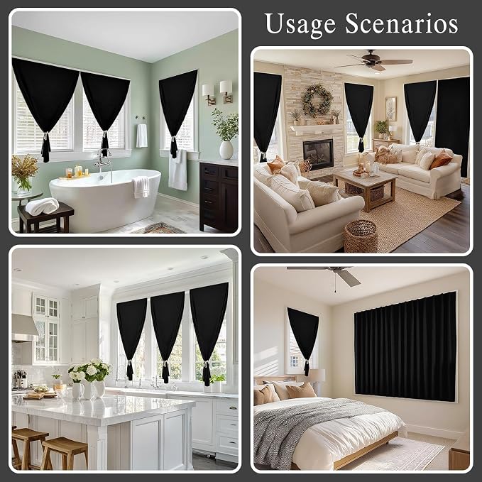 Self-Adhesive Complete 100% Blackout Curtain - Image 6
