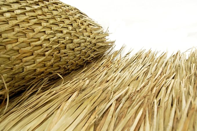 Forever Bamboo Mexican Palm Thatch Roof Runner Roll - Image 3