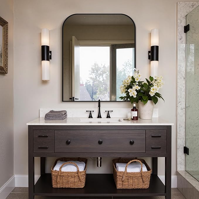 Delma Bathroom Vanity Mirror, Living Room, Entryway Decor - Image 3