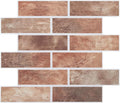 8-Pack 3D Faux Brick Acoustic Wall Panels, 11.8" x 11.8" PET Soundproof & Noise by premiumqualitypeelandsticktile