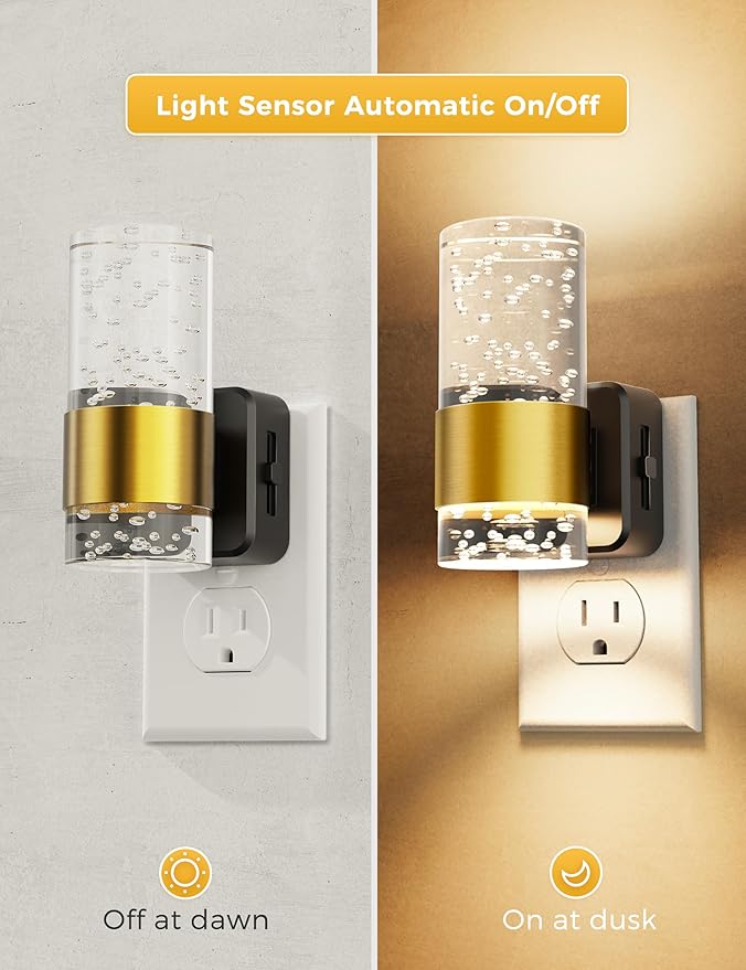 L LOHAS LED Night Lights Plug into wall, Soft Light Night Light - Image 3