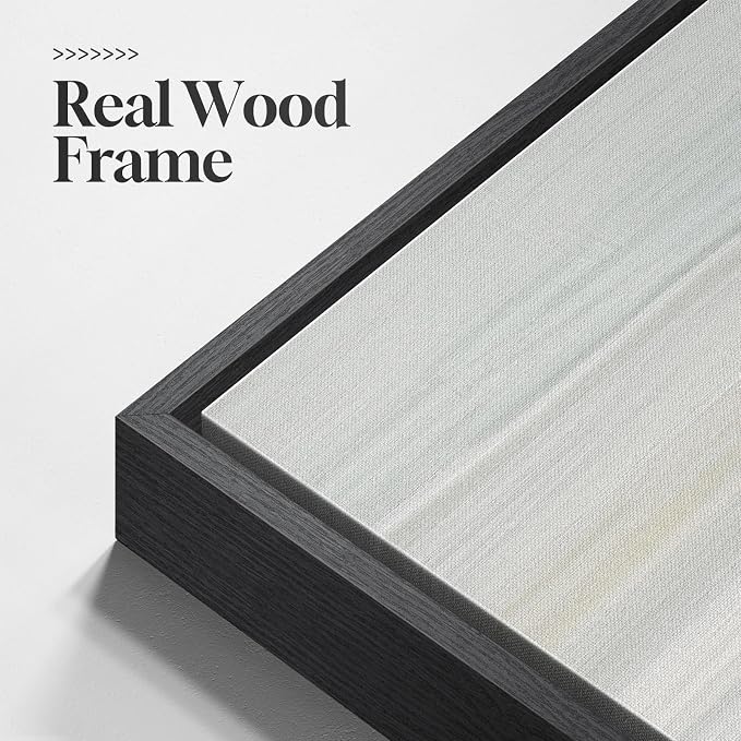 Framed Abstract Coastal Wall Art - Image 5