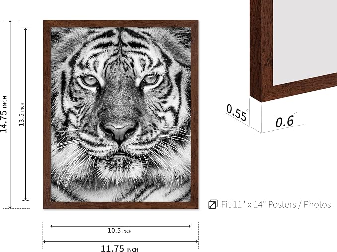 Poster Master Vintage Tiger Face Print - Image 3