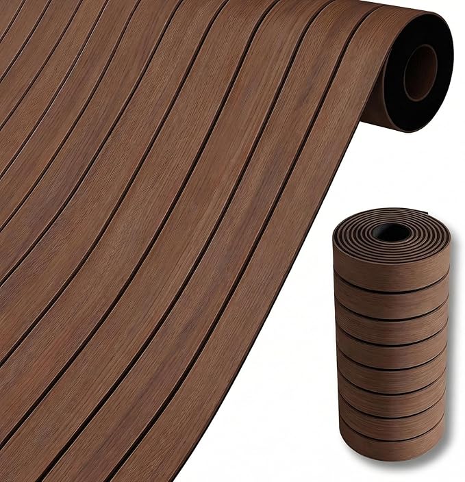 3D Wall Panels Peel and Stick – 15.74" x 236" PVC Faux Texture Wall Covering by Unknown