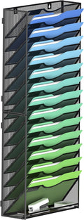 Kuntine.B Wall File Organizer Office Hanging Magazine Holder Wall File Organizer by KuntineB