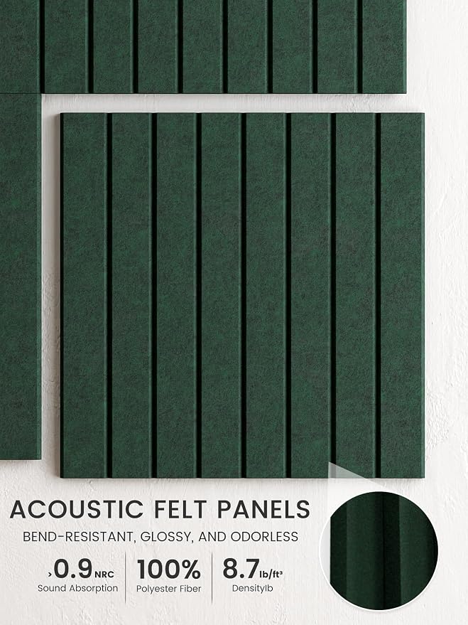 Bumusty Large Cork Board Alternative-48 x 36" Felt Bulletin Board Tiles - Image 3