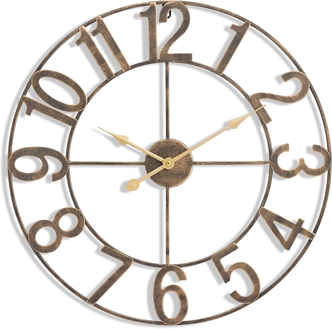 Sorbus Large Wall Clock for Living Room Decor by Sorbus