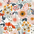 HAOKHOME Boho Peel and Stick Wallpaper Floral Wall Paper Removable by HAOKHOME