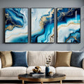Large Framed Modern Elegant Abstract Wall Art by Cuspin