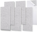 6 Pack Thickened Soundproof Wall Panels, 15.75" X 31.5" X 0.47" High Density by ENSEPST