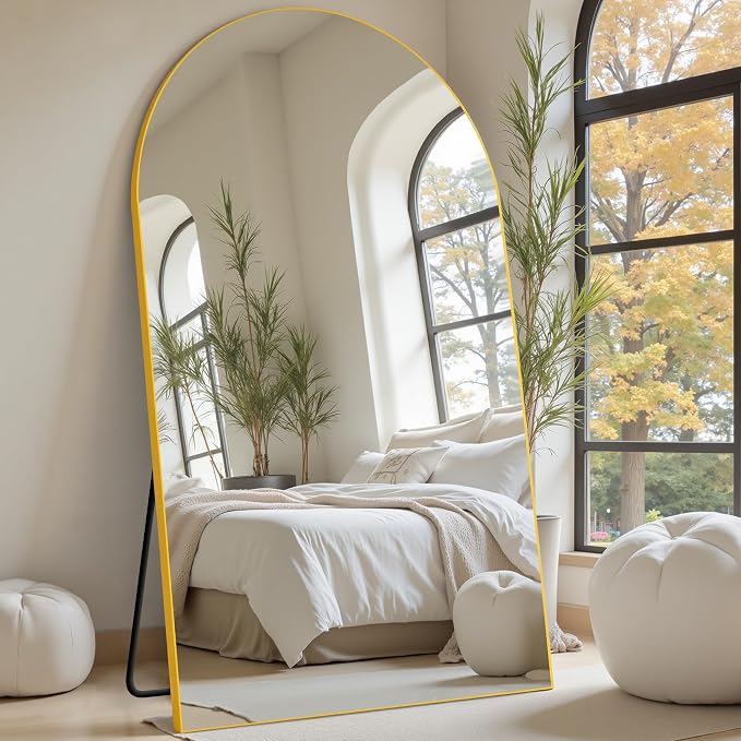 Suidia 82"x44" Arched Full Length Mirror by SuidiaMirror