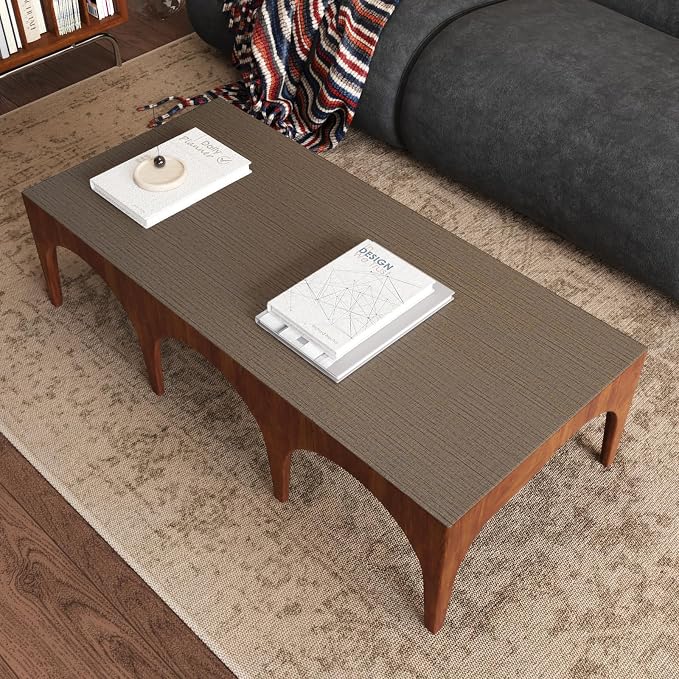 CRE8TIVE Dark Brown Grasscloth Wallpaper Textured Wallpaper Stick and Peel - Image 7