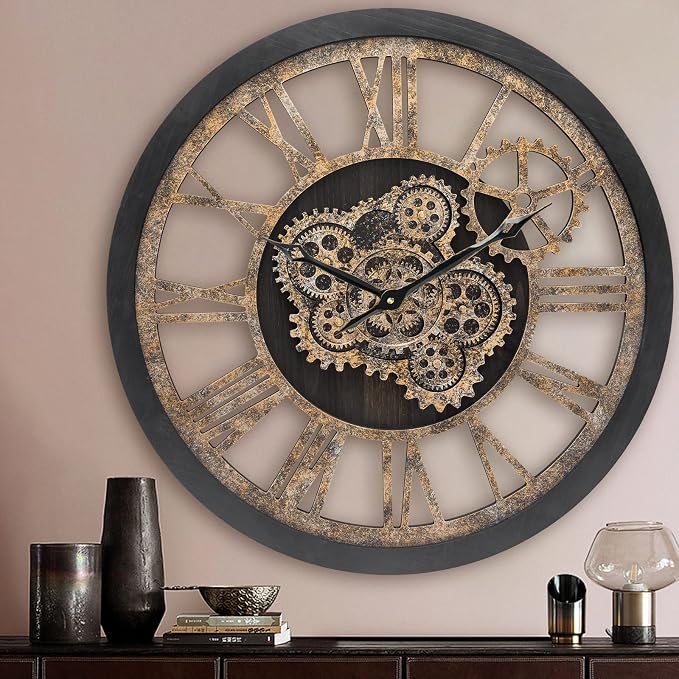 HOIBAI Large Wall Clock, Wall Clocks - Image 3