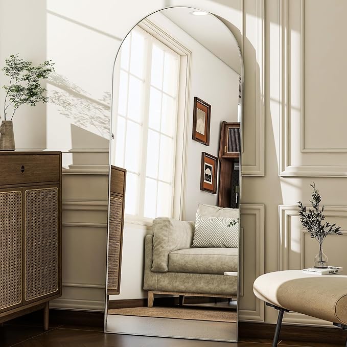 57" x 20" Arched Full Length Mirror - Image 5