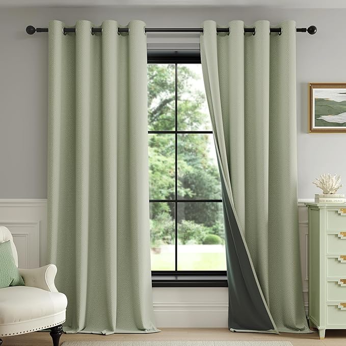 FMFUNCTEX 100% Blackout Curtains by Fmfunctex