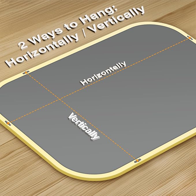 Bathroom Mirror for Wall, HD Reflection Shatterproof Mirror for Living Room - Image 5