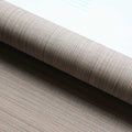 YXTII 20.8" x 196.8" Peel and Stick Wallpaper Grasscloth, Thick Brown Textured by YXTII