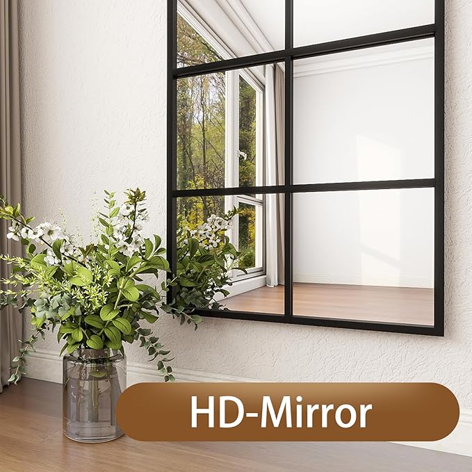 Floor Full Length Mirror, Oversize Wall Full Body Mirrors, No Stand - Image 6
