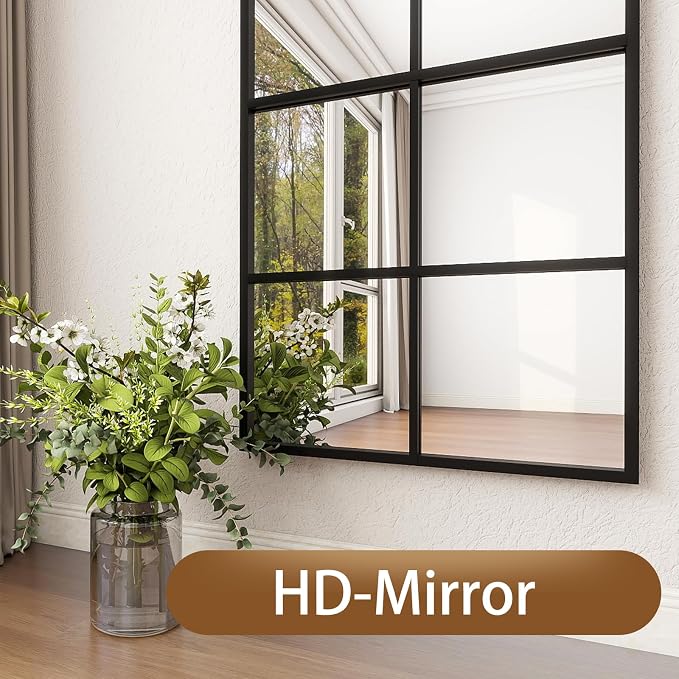 Full Length Mirror, Oversize Wall Mirrors, Farmhouse Standing Mirrors - Image 7