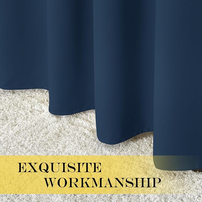 NICETOWN Blackout Curtain Panel 63 inch Long - Image 5