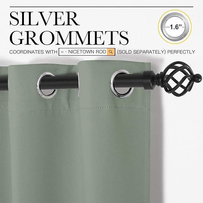 NICETOWN Room Divider Curtain Screen Partition, Vertical Blind - Image 3