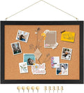 DOLLAR BOSS Cork Bulletin Board 1-Pack 16''X 12'' Double-Sided Cork Boards by DOLLARBOSS