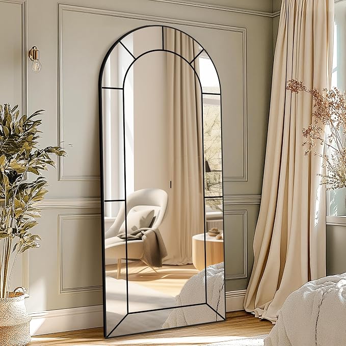 Wall Mirror, Full Length Floor, Window Pane - Image 7