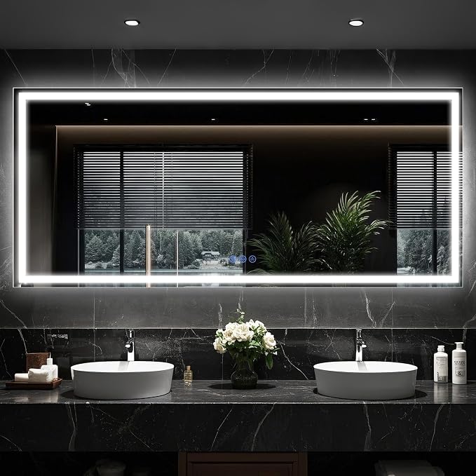 Antok 72"x 32" LED Bathroom Mirror - Image 2