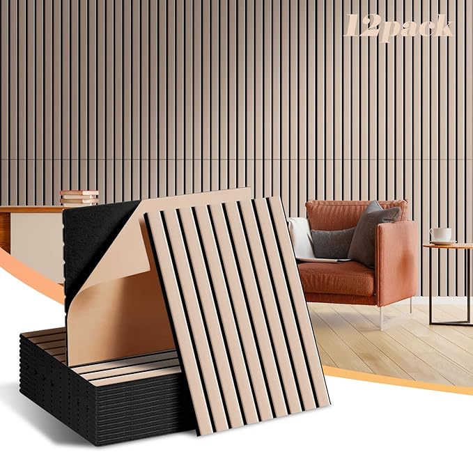 Acoustic Panels 12 Pack by laapee