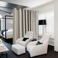 NICETOWN Room Dividers Curtains Screens Partitions, Premium Heavyweight Laundry by NICETOWN