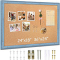 DOLLAR BOSS Cork Boards for Walls, 36 X 24 Inches Bulletin Board Decorative by DOLLARBOSS