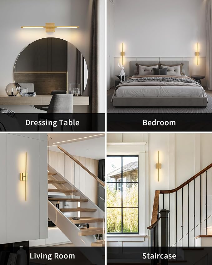 KDG Cordless Wall Sconces with Remote Control, Wireless 5200mAh Rechargeable - Image 6