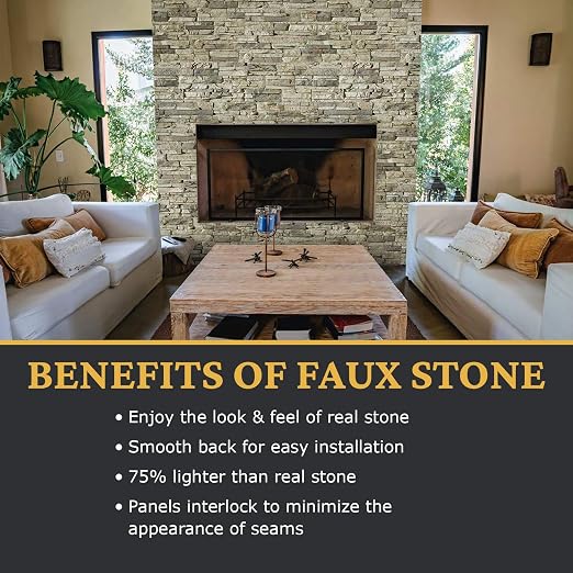 AZ Faux High-Density Polyurethane Faux Stone Interlocking Outside Corner - Image 4