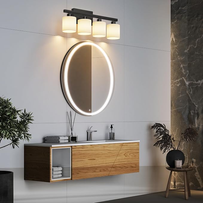 PARTPHONER Bathroom Light Fixtures, Bathroom Lighting Fixtures Over Mirror - Image 8