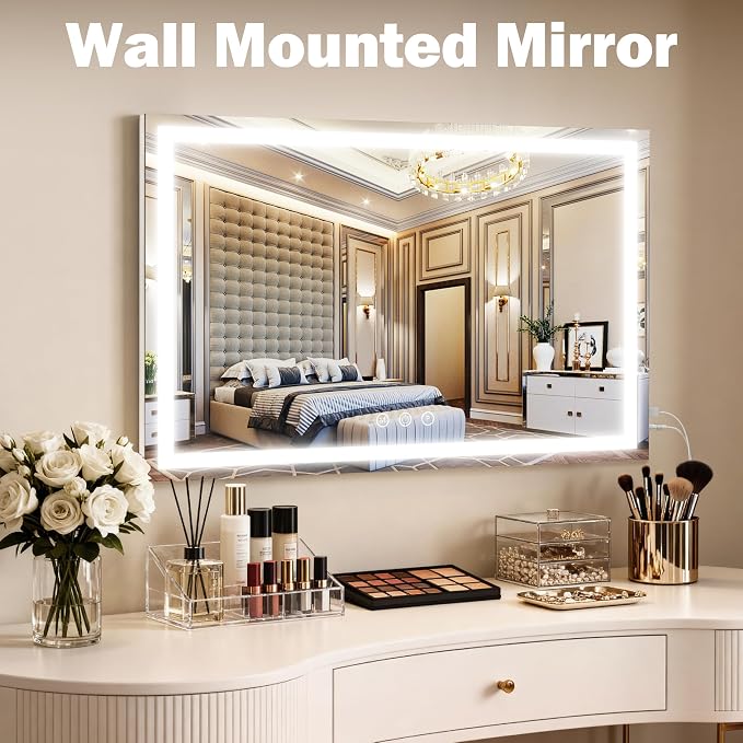 ROLOVE 39" x 28" Extra Large Vanity Mirror - Image 6