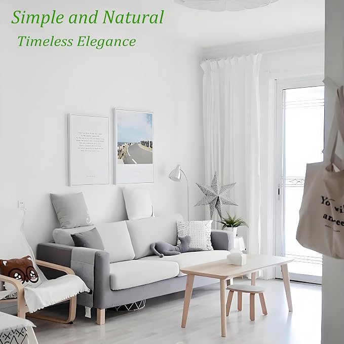 Safiyya 393" x17.7" Peel and Stick Wallpaper White Contact Paper Waterpoof - Image 3